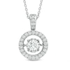 Thumbnail Image 0 of 1 CT. T.W. Diamond Frame Pendant in 14K White Gold