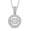 Thumbnail Image 0 of 1-1/2 CT. T.W. Diamond Frame Pendant in 14K White Gold