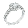 Thumbnail Image 1 of 1-7/8 CT. T.W. Diamond Frame Engagement Ring in 14K White Gold