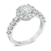 Thumbnail Image 2 of 1-7/8 CT. T.W. Diamond Frame Engagement Ring in 14K White Gold