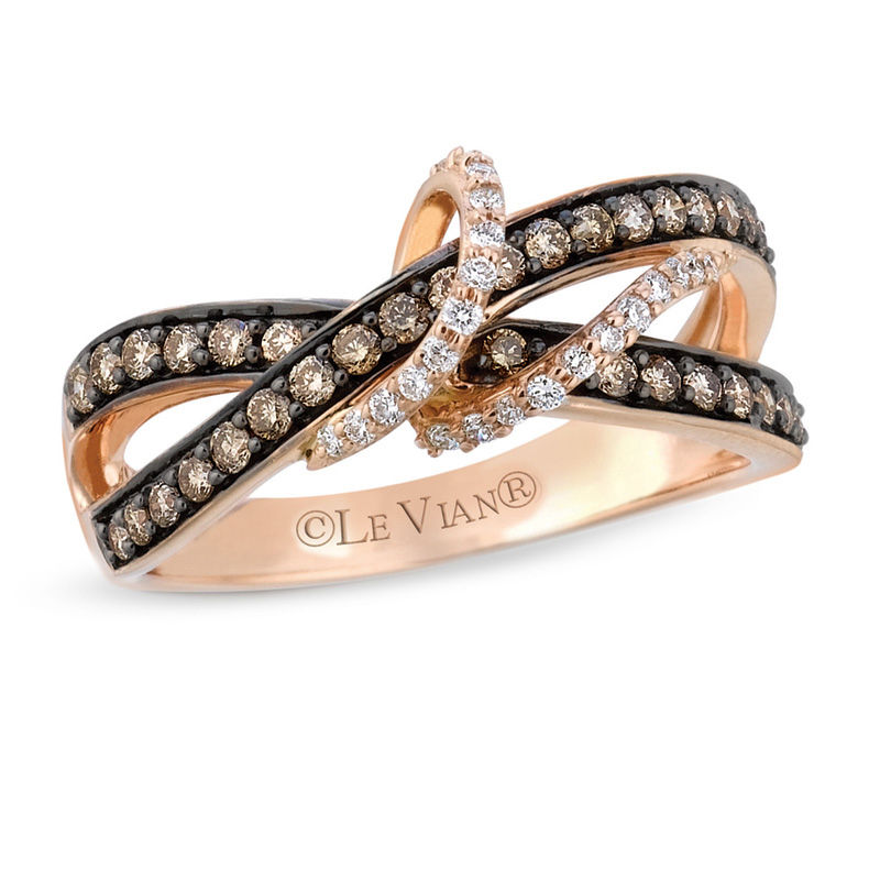 le vian chocolate diamonds 12 ct tw diamond centre loop orbit ring - Chocolate Diamond Wedding Rings le vian chocolate diamonds 12 ct tw diamond centre loop orbit ring - Chocolate Diamond Wedding Rings