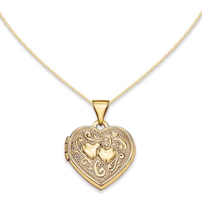 The Gold Heart Locket