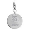 Thumbnail Image 2 of Diamond Accent Paw Pendant in 10K White Gold