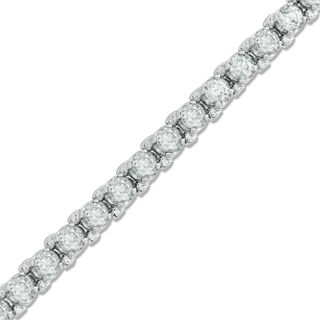 4 CT. T.W. Diamond Tennis Bracelet in 10K White Gold | Zales
