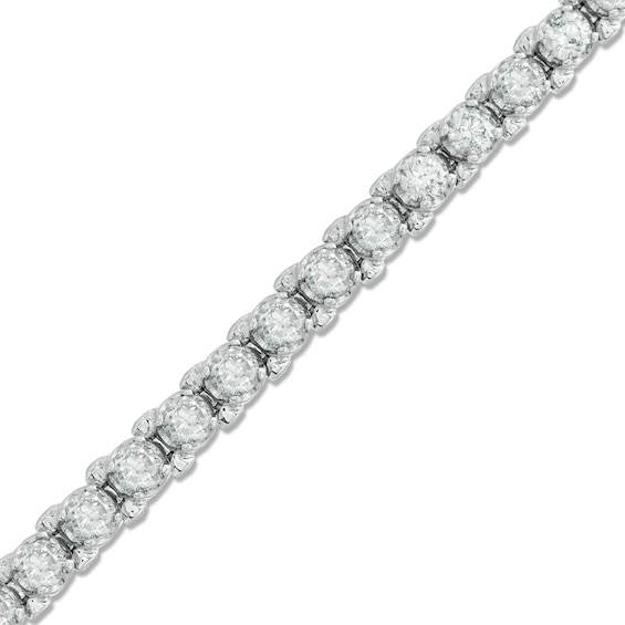 4 CT. T.w. Diamond Tennis Bracelet in 10K White Gold