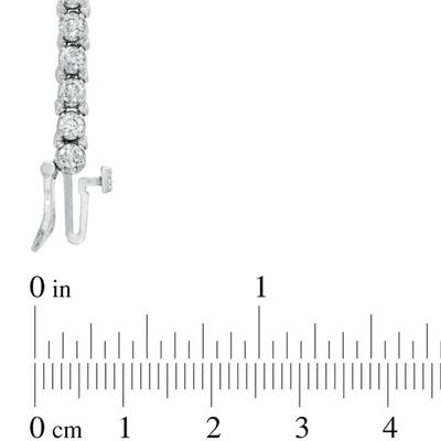 4 CT. T.W. Diamond Tennis Bracelet in 10K White Gold Zales