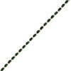 Thumbnail Image 0 of Oval Emerald and 3/8 CT. T.W. Diamond Bracelet in 14K Gold