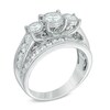 Thumbnail Image 2 of 2 CT. T.W. Diamond Past Present Future® Ring in 14K White Gold