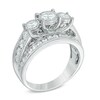 Thumbnail Image 1 of 2 CT. T.W. Diamond Past Present Future® Ring in 14K White Gold