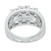 Thumbnail Image 3 of 2 CT. T.W. Diamond Past Present Future® Ring in 14K White Gold