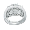 Thumbnail Image 3 of 3 CT. T.W. Diamond Past Present Future® Ring in 14K White Gold
