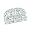 Thumbnail Image 1 of 4 CT. T.W. Diamond Past Present Future® Ring in 14K White Gold