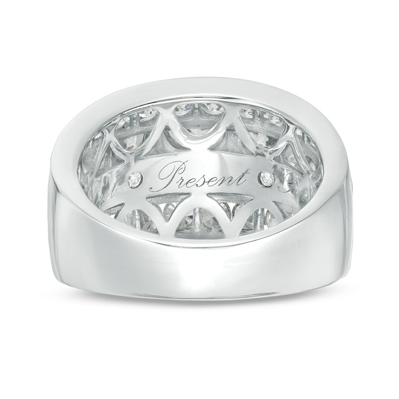 4 CT. T.W. Diamond Past Present Future® Ring in 14K White Gold