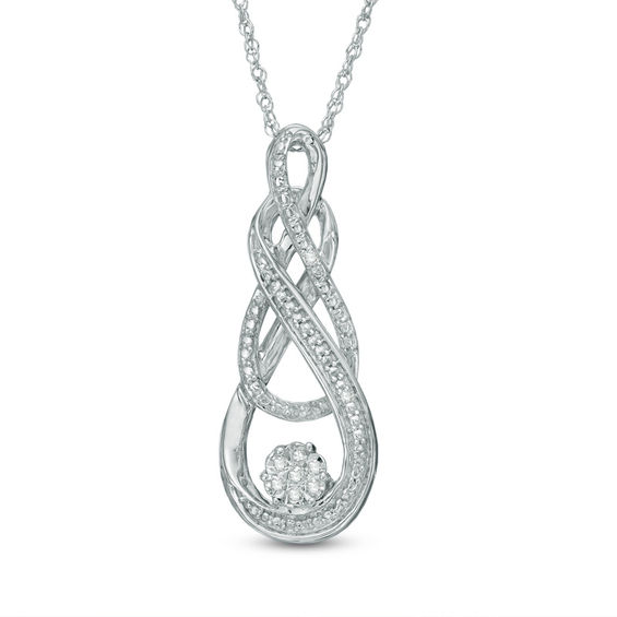 Zales Diamond Accent Infinity Necklace