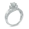 Thumbnail Image 2 of 1 CT. T.W. Diamond Swirl Engagement Ring in 14K White Gold
