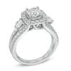 Thumbnail Image 1 of Celebration Ideal 2-1/5 CT. T.W. Diamond Three Stone Engagement Ring in 14K White Gold (I/I1)