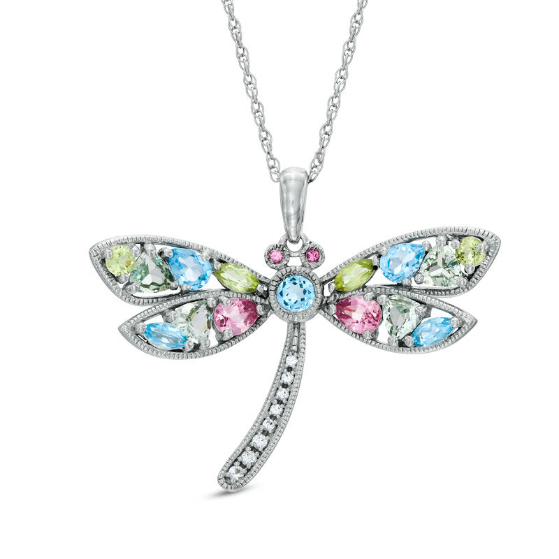 Zales dragonfly hotsell necklace
