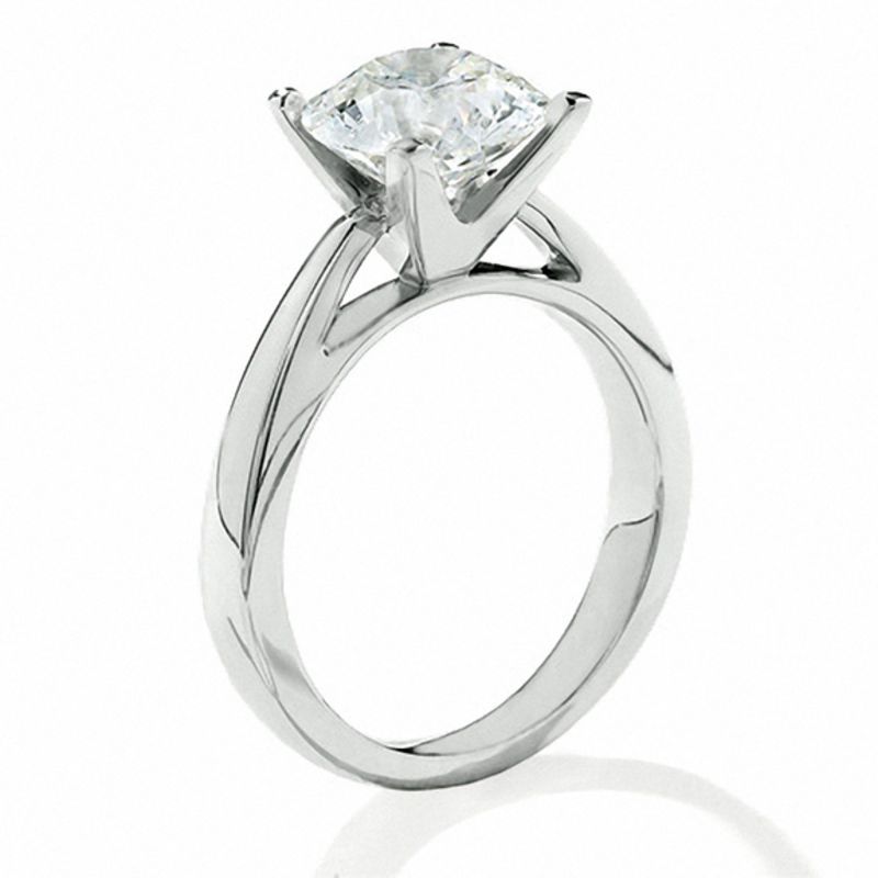 Celebration Lux® 4 CT. Diamond Solitaire Engagement Ring in 14K White Gold (H/SI2)
