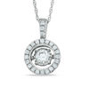 Thumbnail Image 0 of 1/3 CT. T.W. Diamond Frame Pendant in 10K White Gold