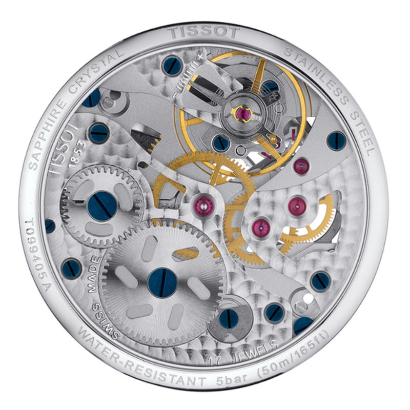 Main Image 2 of Men's Tissot Chemin Des Tourelles Squelette Watch with Skeleton Dial (Model: T099.405.16.418.00)