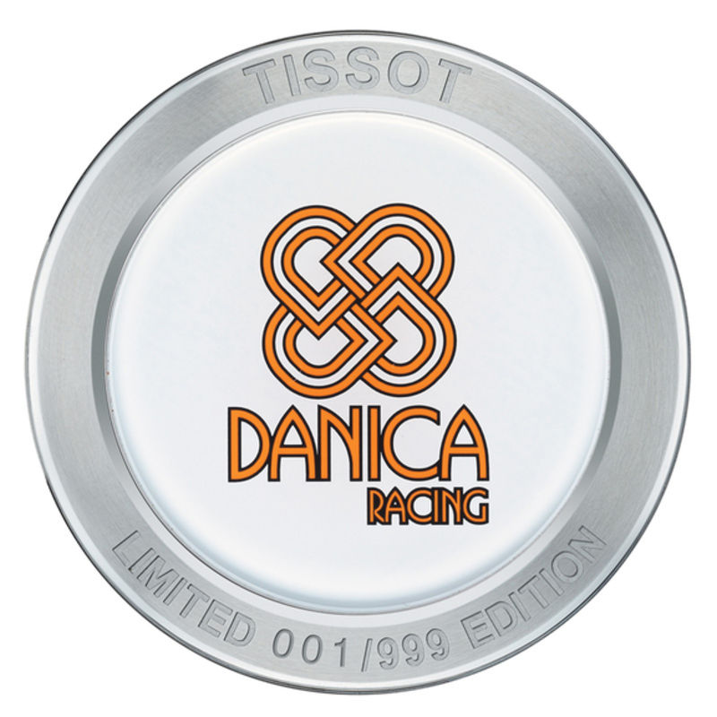 Ladies' Tissot Danica Patrick Limited Edition 2014 T-Race Diamond Accent Strap Watch (Model: T048.417.17.036.00)