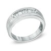 Thumbnail Image 2 of 1/2 CT. T.W. Diamond Five Stone Band in 10K White Gold