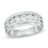 Thumbnail Image 0 of Men's 1 CT. T.W. Diamond Five Stone Band in 10K White Gold