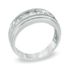 Thumbnail Image 1 of Men's 1 CT. T.W. Diamond Five Stone Band in 10K White Gold