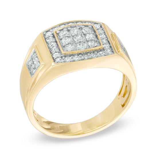 3/4 CT. T.w. Diamond Ring in 10K Gold