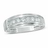 Thumbnail Image 0 of Men's 1/2 CT. T.W. Diamond Comfort Fit Band in 10K White Gold