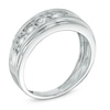 Thumbnail Image 1 of Men's 1 CT. T.W. Diamond Comfort Fit Band in 10K White Gold