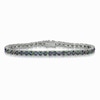 Thumbnail Image 0 of 4.0mm Mystic Fire® Topaz Tennis Bracelet in Sterling Silver - 7.25"