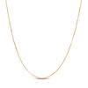Thumbnail Image 0 of Ladies' Adjustable 0.6mm Box Chain Necklace in 10K Gold - 22"