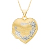 Thumbnail Image 1 of "I Love You" Heart Locket in 10K Gold