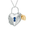 Thumbnail Image 0 of Heart Locket in 10K Two-Tone Gold