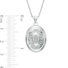 Thumbnail Image 3 of Oval Locket in 10K White Gold