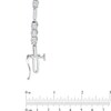 Thumbnail Image 2 of 1 CT. T.W. Diamond Three Stone Station Bracelet in 10K White Gold