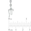 Thumbnail Image 2 of 1 CT. T.W. Diamond Stick Line Bracelet in 10K White Gold