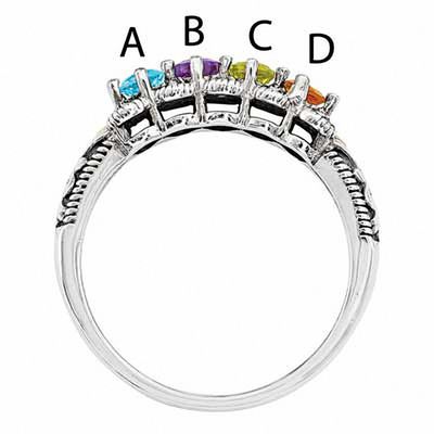 14 karat shop gold mothers ring