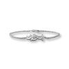 Thumbnail Image 1 of Open Hearts Family by Jane Seymour™ Diamond Accent Sideways &quot;MOM&quot; Bracelet in Sterling Silver - 6.25&quot;