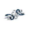 Thumbnail Image 1 of Open Hearts Waves by Jane Seymour™ 1/15 Diamond Bypass Ring in Sterling Silver