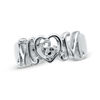 Thumbnail Image 0 of Open Hearts Family by Jane Seymour™ Diamond Accent "MOM" Ring in Sterling Silver