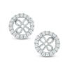 Thumbnail Image 0 of 1/3 CT. T.W. Diamond Frame Earring Jackets in 14K White Gold