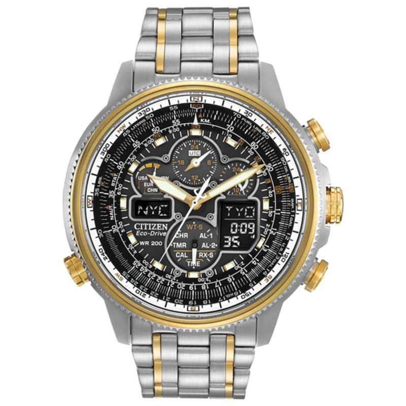 Men's Citizen Eco-Drive® Navihawk A-T Radio Controlled Watch