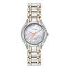 Thumbnail Image 0 of Ladies' Citizen Eco-Drive® Silhouette Mother-of-Pearl Dial Watch (Model: EM0284-51N)