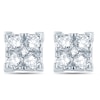 Thumbnail Image 0 of 1/4 CT. T.W. Diamond Stud Earrings in 10K White Gold
