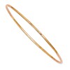 Thumbnail Image 1 of Polished Slip-On Bangle in 14K Rose Gold - 8.0"