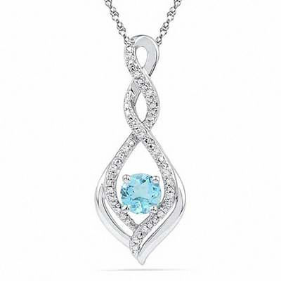 Blue diamond necklace zales konosuba re zero