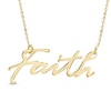 Thumbnail Image 0 of "Faith" Necklace in 14K Gold