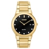 Thumbnail Image 1 of Men's Citizen Eco-Drive® Axiom Diamond Accent Gold-Tone Watch with Black Dial (Model: AU1062-56G)
